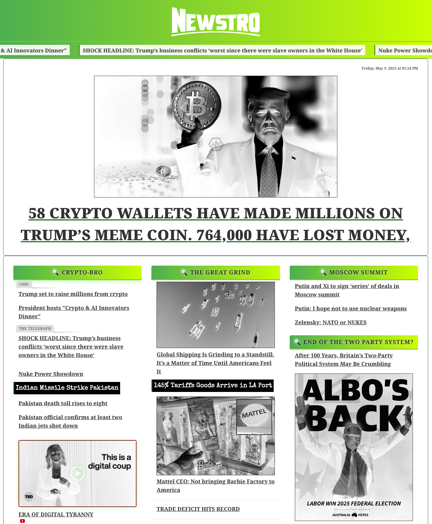 UFO Headlines Theme